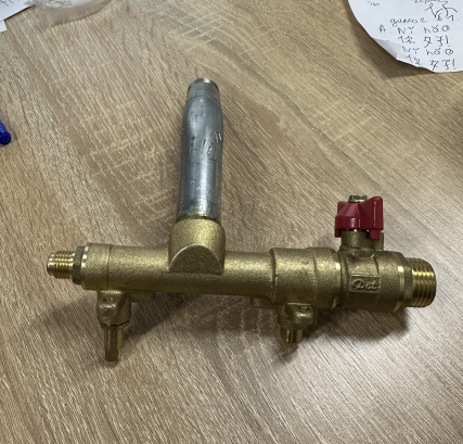 Кран для газовой вок плиты
